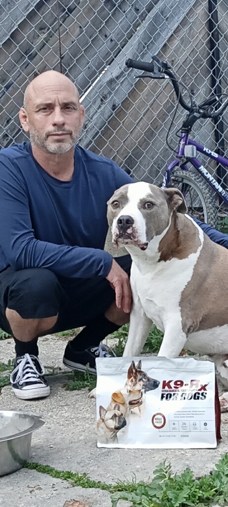 Photo submitted with Scott Redondo's K9-Rx testimonial